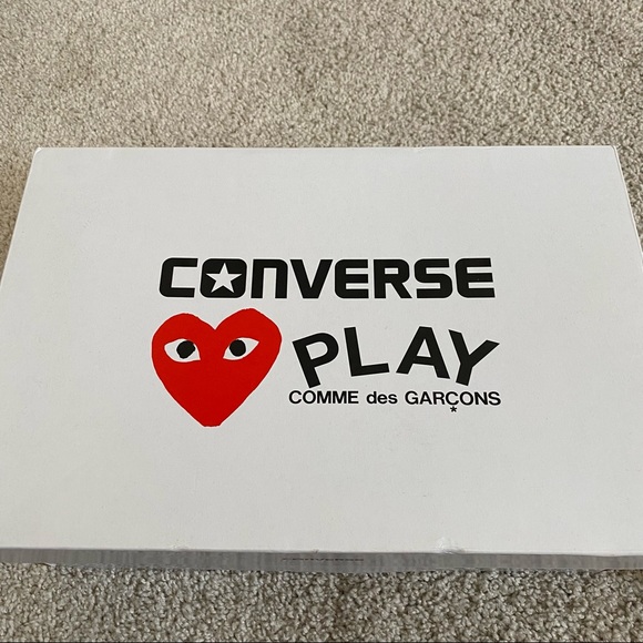 Converse Comme de Garçons Chuck Taylor M8.5/F10.5 - Picture 3 of 11